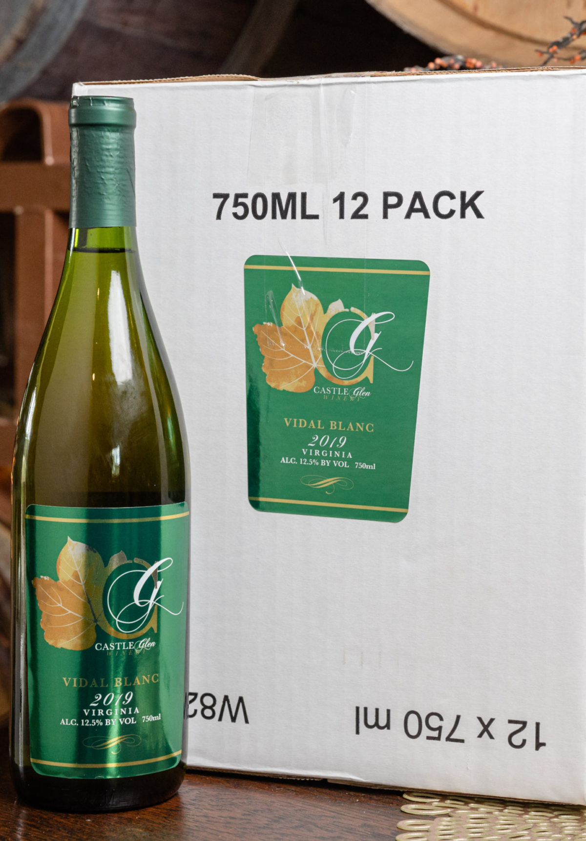 12Bottle Case of Wine Castle Glen Winery