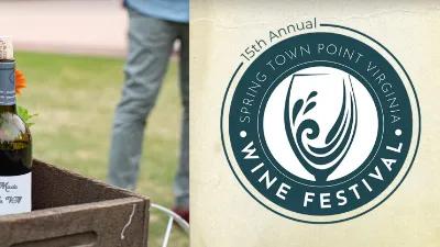 Sping Town Point virginia Wine Festival